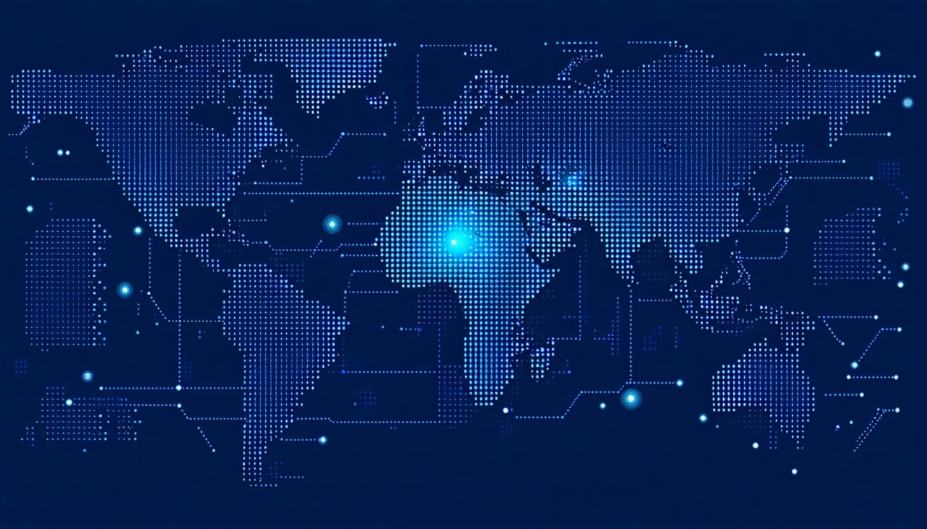 conceptual data mapping the globe